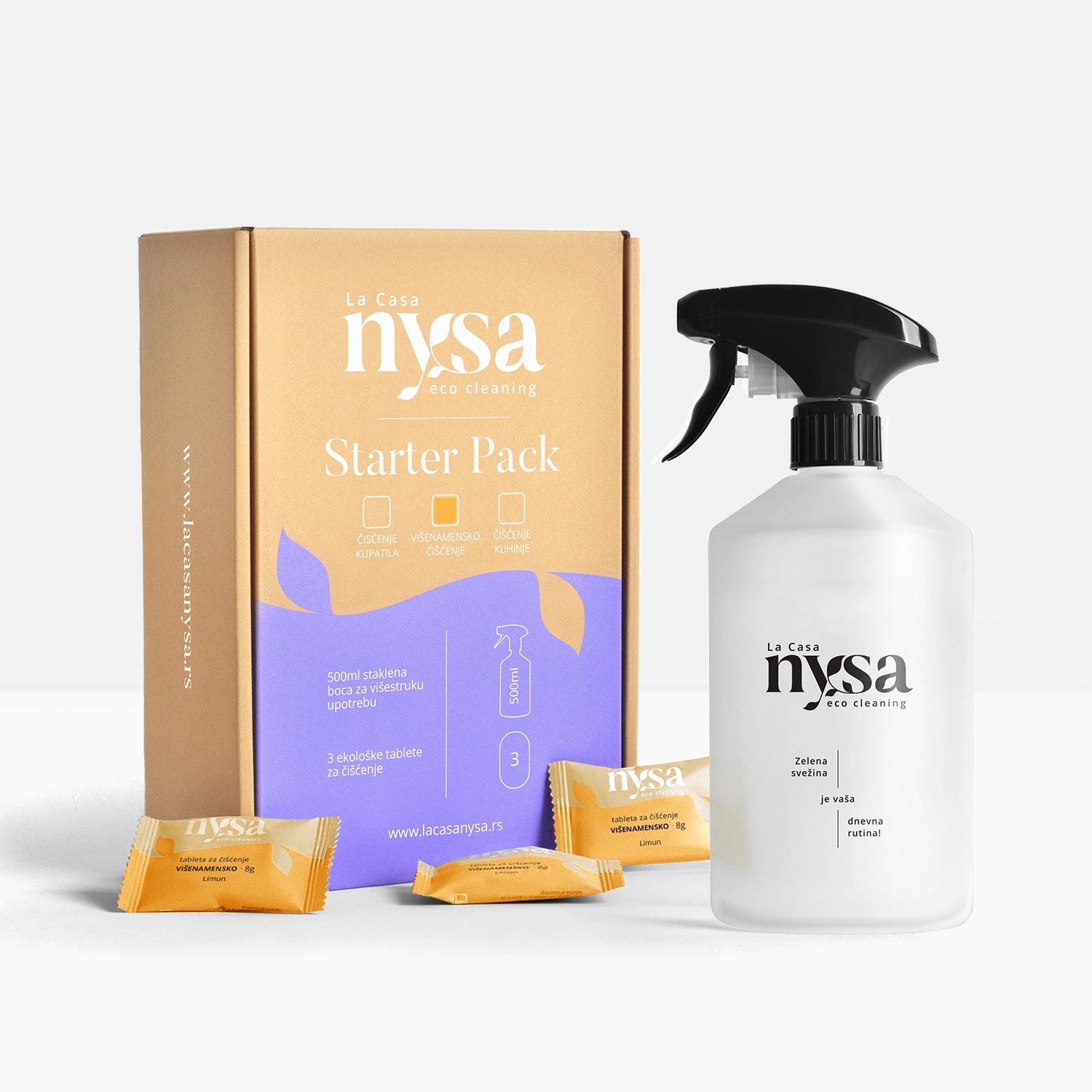 All-Purpose Home Cleaning Set – Eco-Friendly Tablets