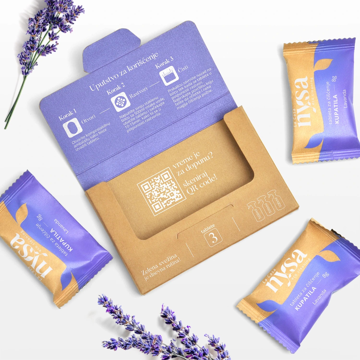 Bathroom Cleaning Tablets – Pack of 3