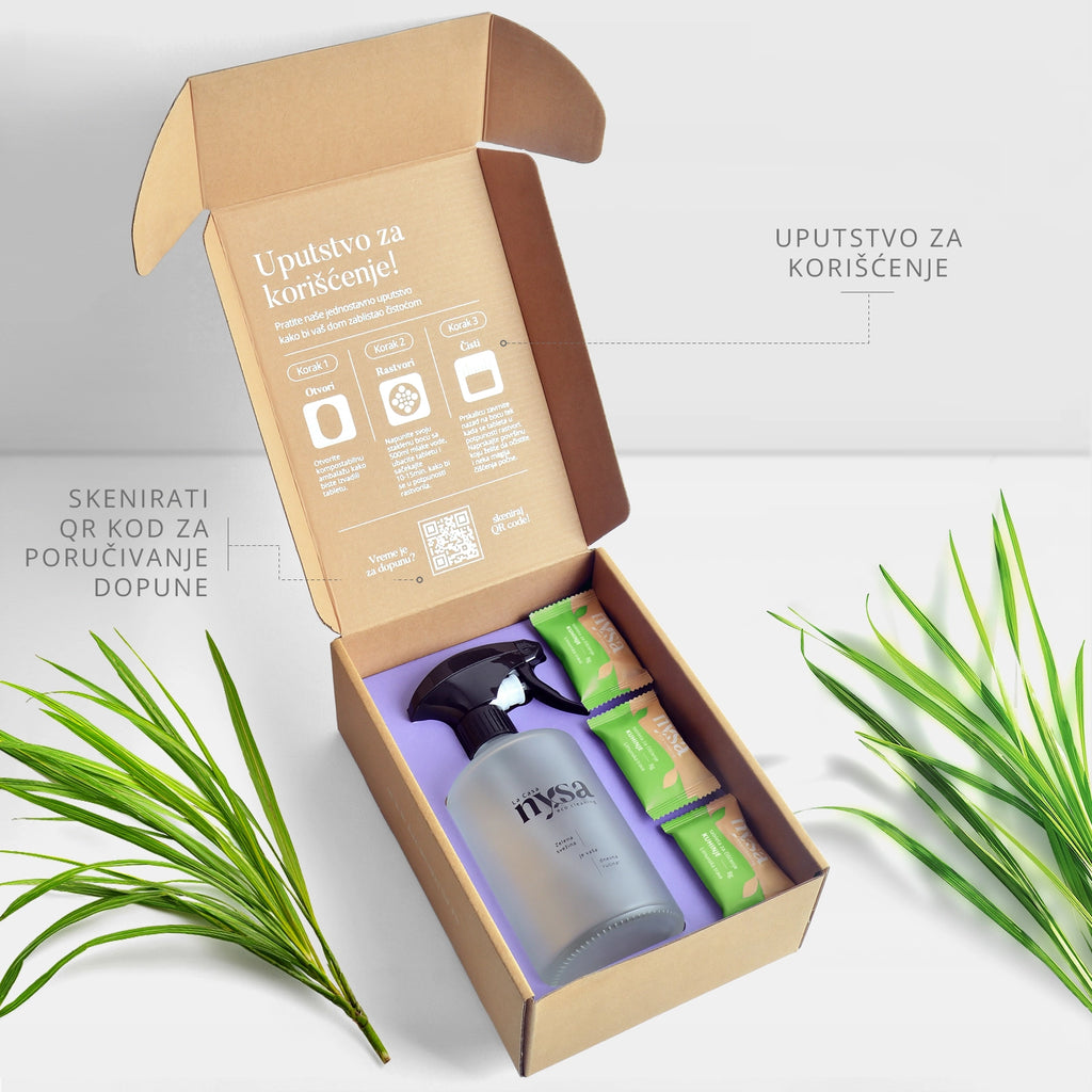 Kitchen Cleaning Set – Eco-Friendly Tablets