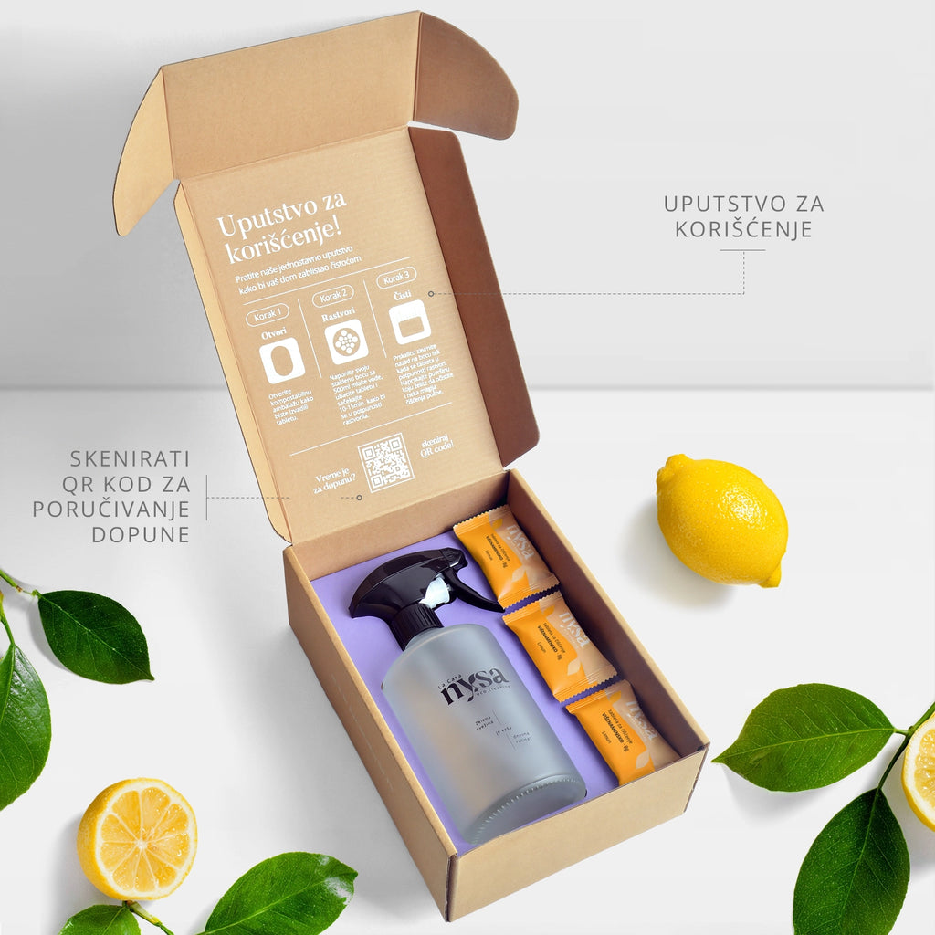 All-Purpose Home Cleaning Set – Eco-Friendly Tablets