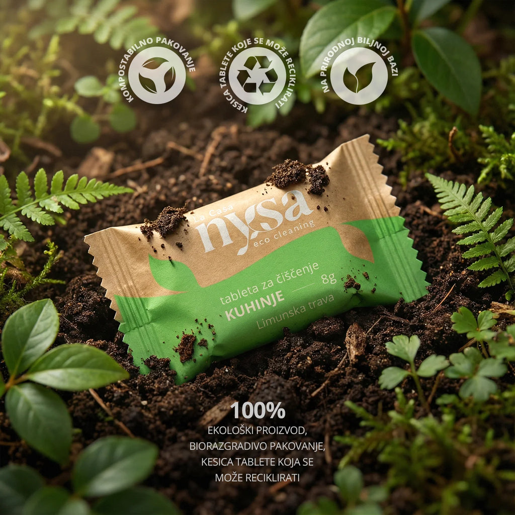 Kitchen Cleaning Set – Eco-Friendly Tablets