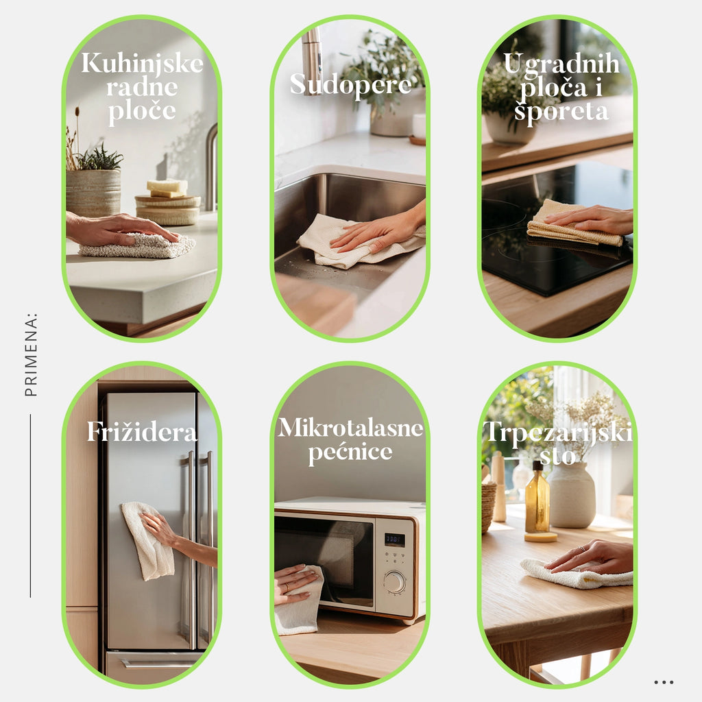 Kitchen Cleaning Set – Eco-Friendly Tablets